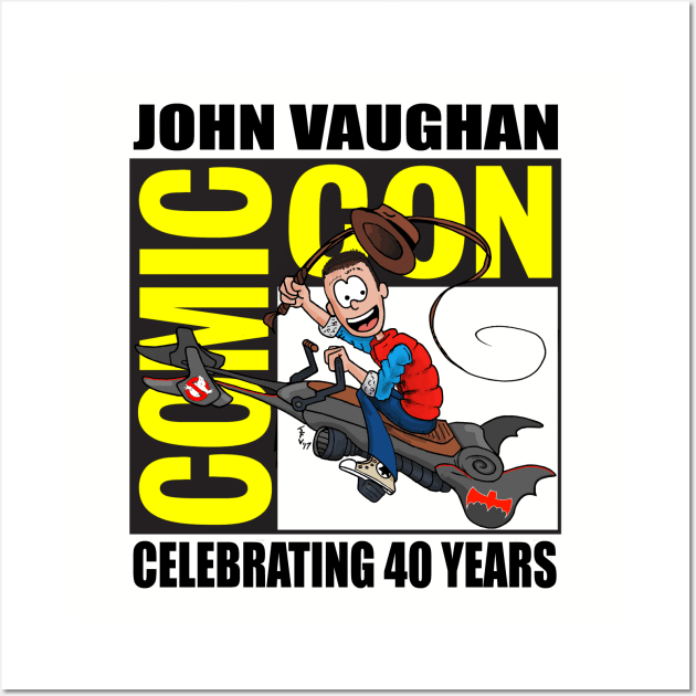 John Vaughan Comic Con Wall Art by Fitzufilms